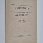 Suomen kirkkohistoriallisen seuran vuosikirja 60-61 1970-... - pikkukuva 1