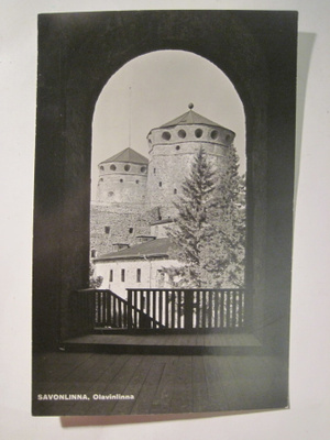 VANHA Postikortti Savonlinna 1930-l Alkup. Mallikappale