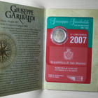 2007 SAN MARINO 2€ euro juhlaraha Garibaldi blisterissä - pikkukuva 2