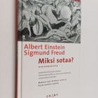 Albert Einstein : Miksi sotaa : kirjeenvaihto vuodelta 1932 - pikkukuva 1