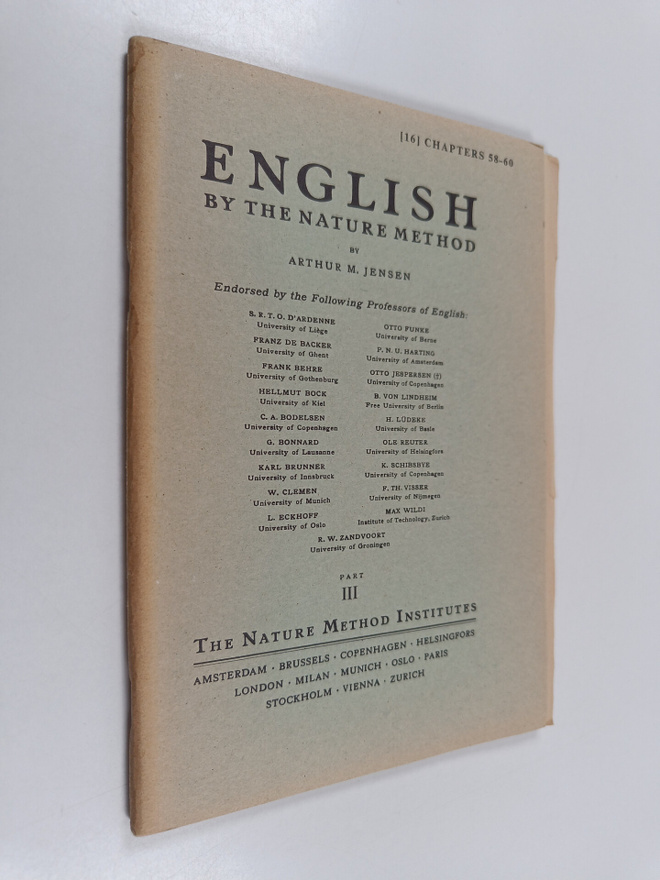 Arthur M. Jensen : English by the Nature Method Part 3 [1...