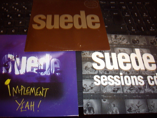 3 Kpl SUEDE -yhtyeen promo cd -julkaisuja pakettina !
