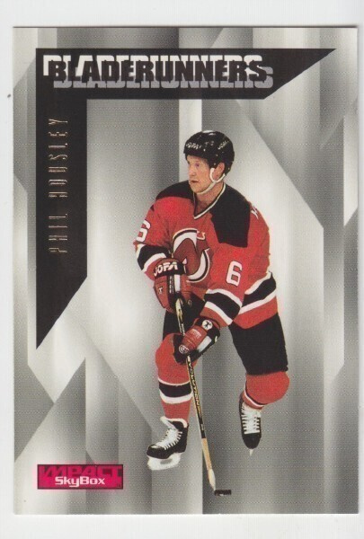 Sky Box impact Bladerunners Phil Housley.