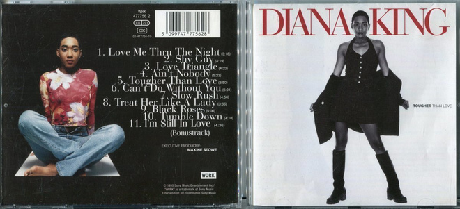 DIANA KING . CD-LEVY . TOUGHER THAN LOVE