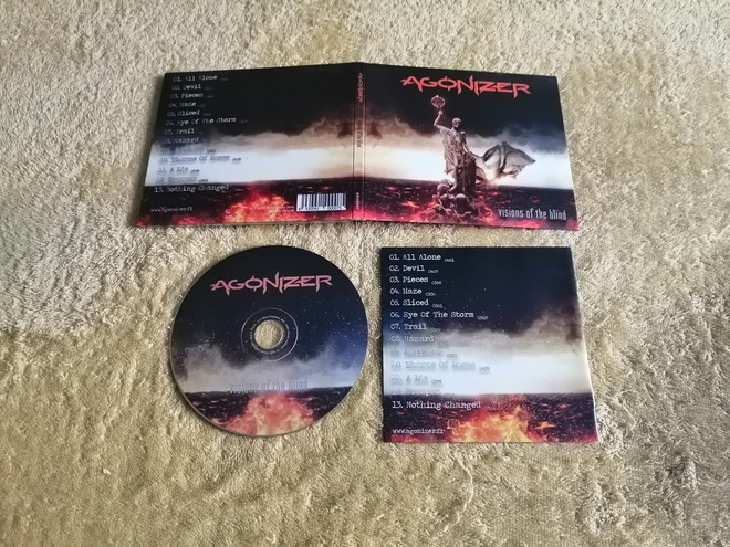 AGONIZER - Visions Of The Blind Digipack-CD