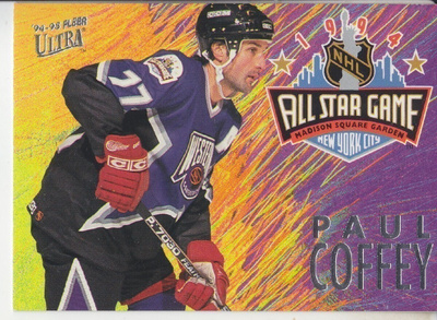 94-95 Fleer ultra all star game erikoiskortti  Paul Coffey