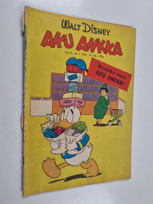 Walt Disney : Aku Ankka 4/1966
