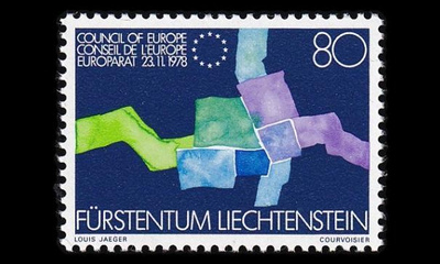 Liechtenstein 729 ** Liittyminen Euroopan neuvostoon (1979)