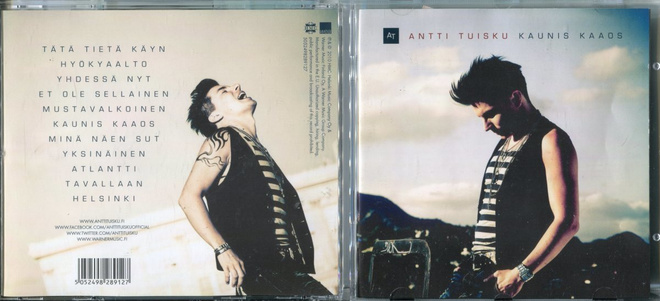 ANTTI TUISKU . CD-LEVY . KAUNIS KAAOS