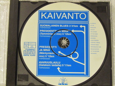 Kaivanto • Suomalainen blues CD-EP