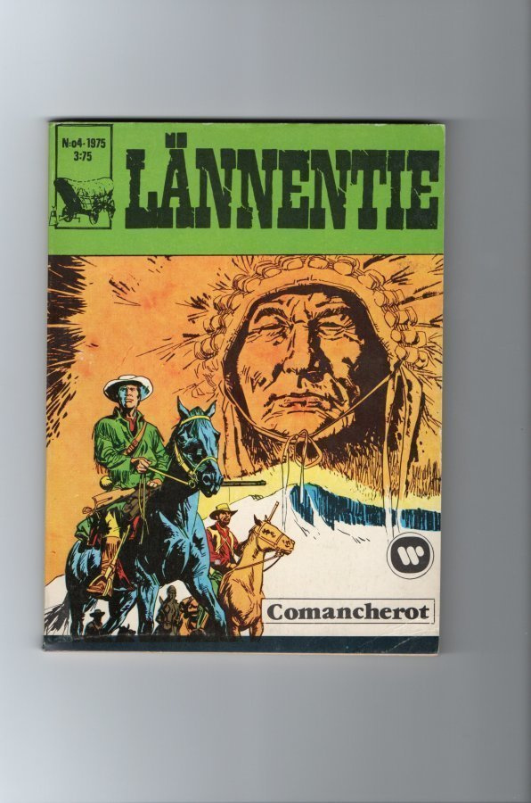 Lännentie n:o 4 1975 COMANCHEROT  Eka vuosikertaa.