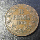 10 penniä 1905 - pikkukuva 1