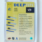 Juuse Saros - 23-24 SP Game-Used Deep Cuts Auto /75 - pikkukuva 2