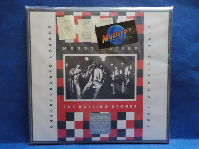 MUDDY WATERS & THE ROLLING STONES - CHECKERBOARD LOUNGE 2LP