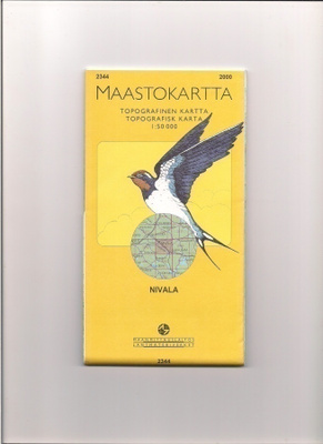 Maastokartta 1:50 000 Nivala