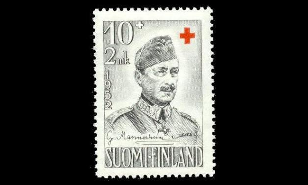 407 ** Punainen risti Mannerheim 10+2mk (1952)