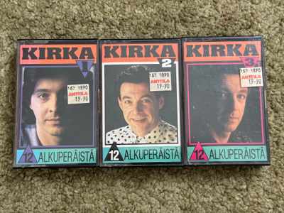 Kirka 1-3 1992 c kasetit