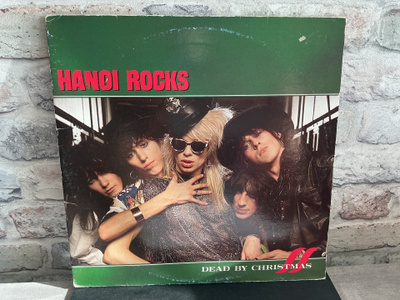 HANOI ROCKS: Dead By Christmas 2- Lp levy