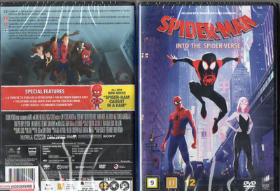 Spider-Man Into The Spider-Verse (30 387) UUSI -FI- DVD nord