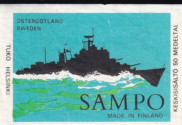 Laiva Östergotland, Sweden SAMPO  b575