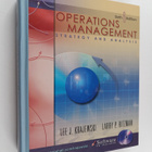 Lee J. Krajewski : Operations management : strategy and a... - pikkukuva 1