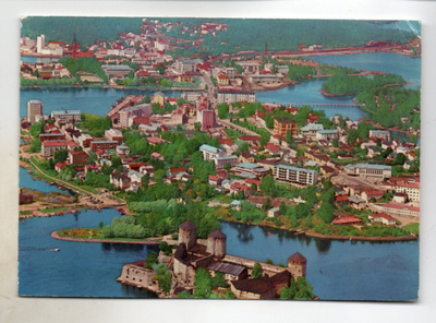 Savonlinna: ilmakuva (Velj.Karhumäki 220)
