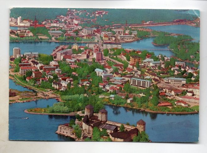 Savonlinna: ilmakuva (Velj.Karhumäki 220)