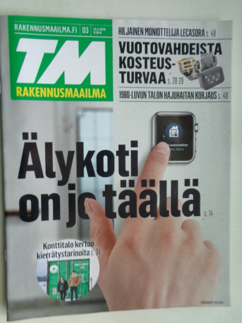 Tekniikan Maailma - Rakennusmaailma Nro 3/2019 (7.7)
