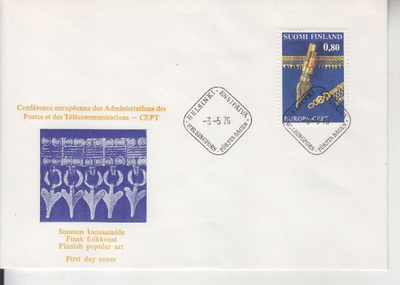 FDC 1976 Europa cept