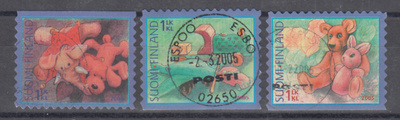 2005 Leluja (Ystävyydellä) pyöröleimattu
