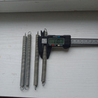 Vetojousi 4kpl, 134mm (jousiosa), Ø 11mm, lenkki 8mm. - pikkukuva 2