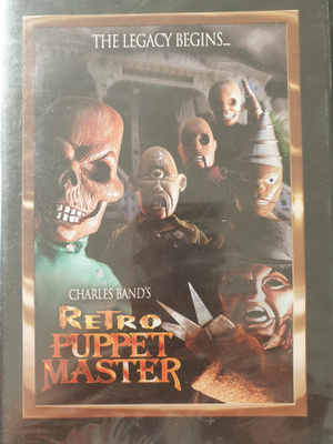 Retro Puppet Master DVD UUSI