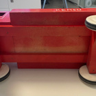 Puu kuorma-auto 1950 luvulta. Vankien tekemä. Pituus 72cm. - pikkukuva 5