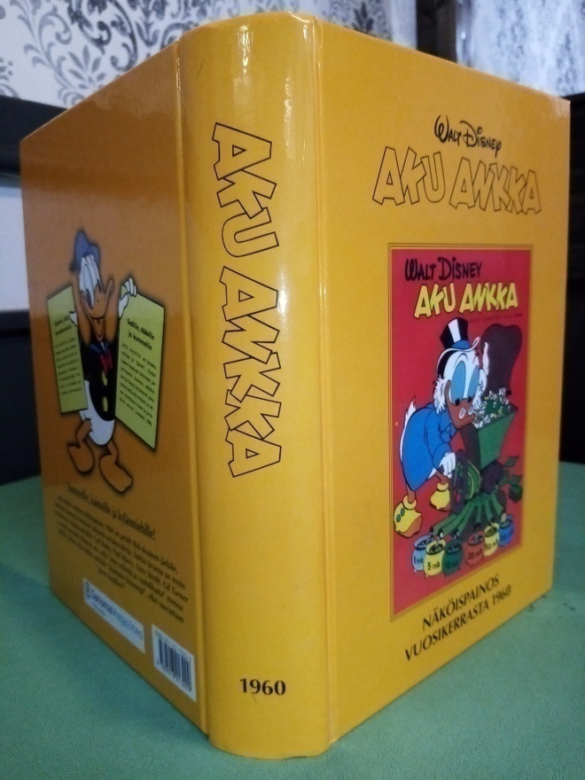 Aku Ankka näköispainos 1960 ( SIS POSTIKULU)