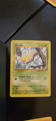 Weedle #69 Base Set 1 (BS1) card