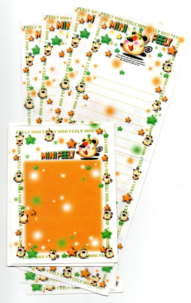°°MINI FEELY°° -KIRJEPAPERIT & KUORET SETTI /(Nro 20)