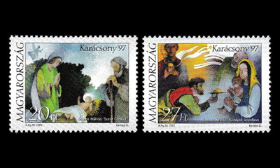 Unkari 4471-2 ** Joulu (1997)