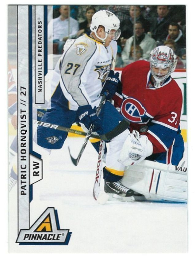 10-11 Panini Pinnacle #87 Patric Hornqvist