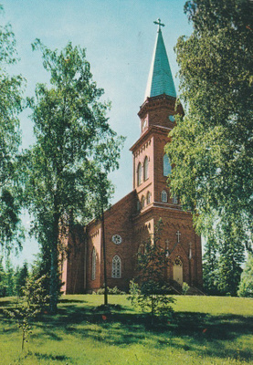 KIRKKOKORTTI - ASIKKALAN KIRKKO - 1