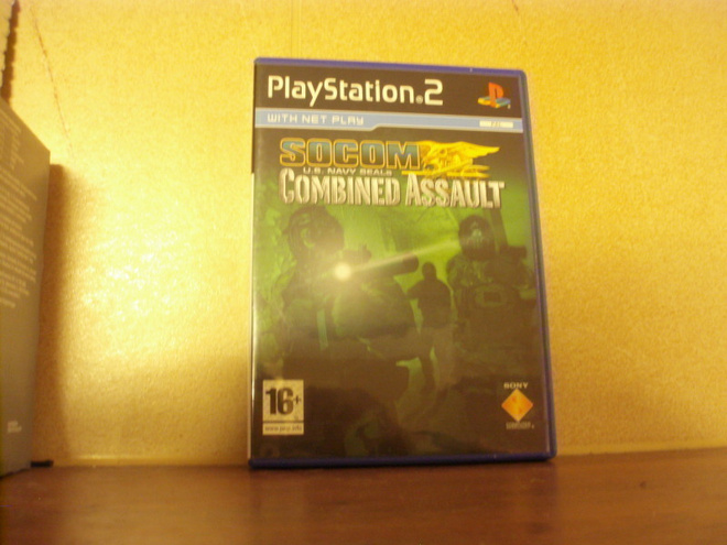 PS 2: SOCOM U.S. NAVY SEALS: COMBINED ASSAULT (CIB) PAL (EI