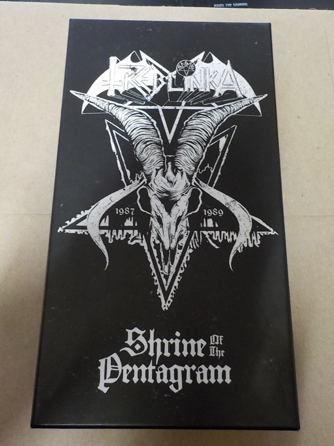 TREBLINKA - SHRINE OF THE PENTAGRAM UUSI BOX SET