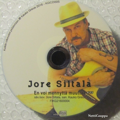 Jore Siltala • En voi mennyttä muuttaa CDr-Single