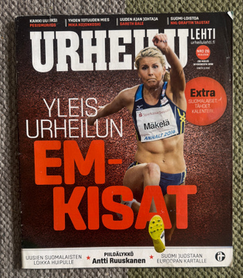 URHEILULEHTI #26 / 30.6.2016 / YLEISURHEILUN EM-KISAT