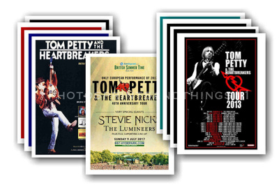 TOM PETTY -- postikorttisetti x10  (UPEA lahja!) #1