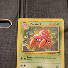 Parasect #55 Base Set 2 Uncommon Pokemon CCG card - pikkukuva 1