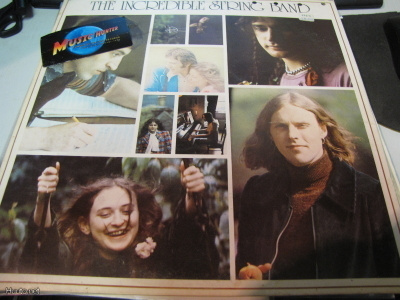 INCREDIBLE STRING BAND - EARTHSPAN LP rare misspress