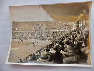 VANHA Postikortti Helsinki Olympia 1952 Stadion