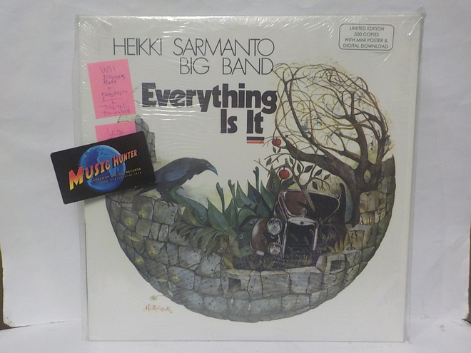 HEIKKI SARMANTO BIG BAND - EVERYTHING IS IT UUSI LP