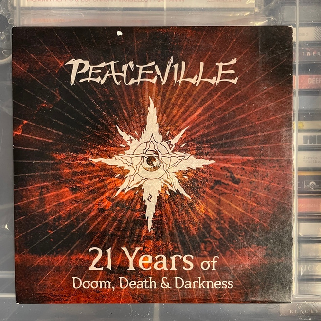 VARIOUS - 21 Years Of Doom, Death & Darkness cd-promo