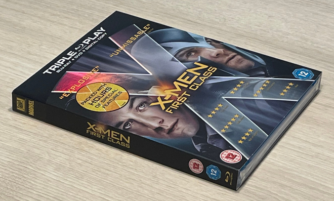 X-Men: First Class (2011) Blu-ray + DVD (UUSI)